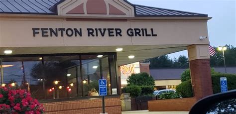 Fenton river grill - See more of Fenton River Grill on Facebook. Log In. Forgot account? or. Create new account. Not now. Related Pages. Hops 44. Restaurant. Dunes Park. Beach. The Farmer's Cow Calfe & Creamery. Sandwich Shop. Hilltop Restaurant. American Restaurant. Off The Griddle. Food Truck. La Stella Italian Market. Deli. Plum …